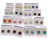 Sparkle Stud Earrings 6mm