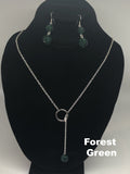 Sparkle Loop Thru Necklace