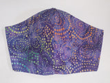 Purple Batik Multi - FACE MASK