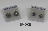 Sparkle Stud Earrings 8mm