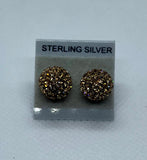 Sparkle Stud Earrings 10mm