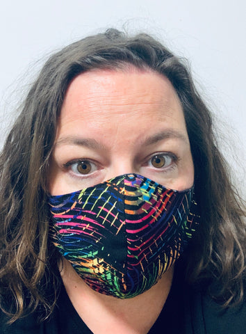 Swirls Of Color - FACE MASK