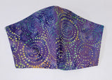 Purple Batik Multi - FACE MASK