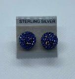 Sparkle Stud Earrings 10mm