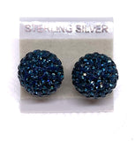 Sparkle Stud Earrings 12mm