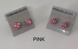 Sparkle Stud Earrings 6mm