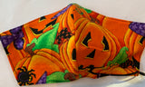 Halloween Pumpkin Patch- FACE MASK