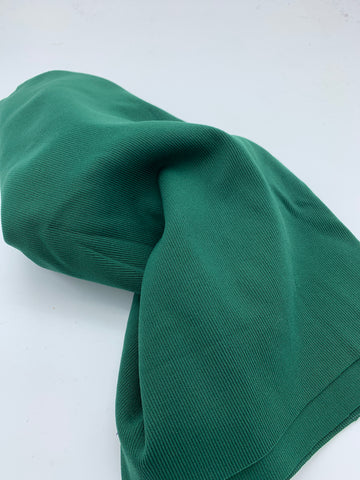 HEAVYWEIGHT NYLON RIBBING - FOREST GREEN