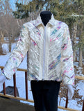 White Total Elegance Jacket