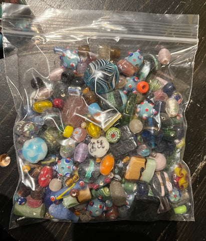 Glass Bead Bag