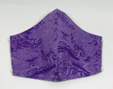 Purple Swirls - FACE MASK