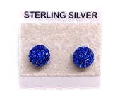 Sparkle Stud Earrings 6mm