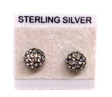 Sparkle Stud Earrings 6mm
