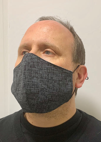 Black Checks - FACE MASK