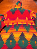 SOLD 3/4 Parka - Bright Navajo Wool