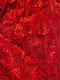 Sparkly Red Bomber
