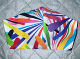 Colour burst White- FACE MASK