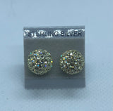 Sparkle Stud Earrings 10mm