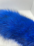 Dyed Fox Fur Hood Pieces