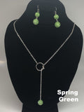 Sparkle Loop Thru Necklace