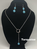 Sparkle Loop Thru Necklace