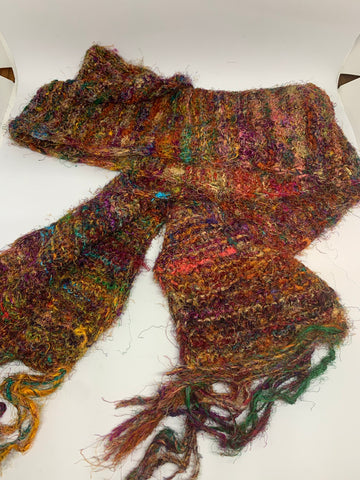 Recycled Silk Scarves Large