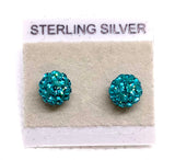 Sparkle Stud Earrings 6mm