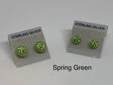 Sparkle Stud Earrings 6mm