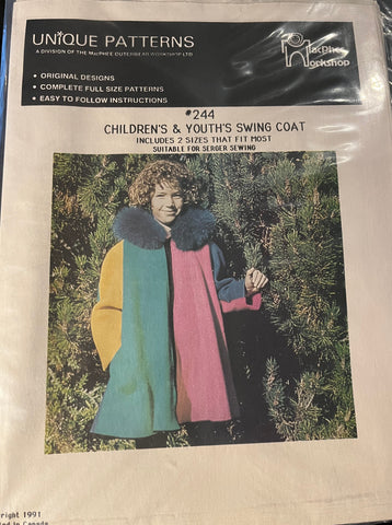 #244 SWING COAT - Child and Youth