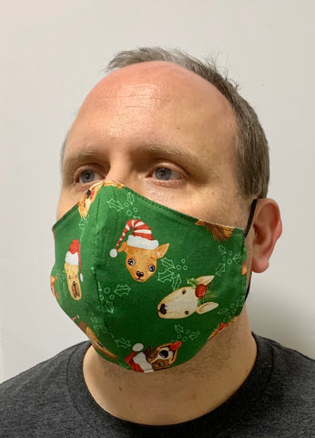 Christmas Dogs! - FACE MASK