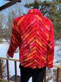 Red Total Elegance Jacket