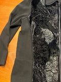 Black Embellished Urban Jacket