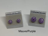 Sparkle Stud Earrings 6mm
