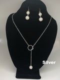 Sparkle Loop Thru Necklace