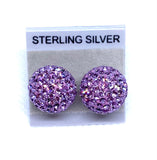 Sparkle Stud Earrings 12mm