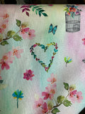 Spanish Cotton - Hearts and Flowers