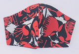 Musical instruments Red - FACE MASK
