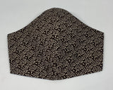 Vines Dark Brown - FACE MASK