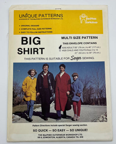 #250 BIG SHIRT - ADULT