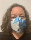 Blue tropical - FACE MASK