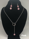Sparkle Loop Thru Necklace