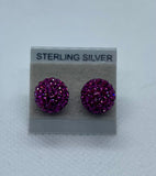 Sparkle Stud Earrings 10mm