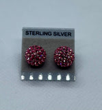 Sparkle Stud Earrings 10mm