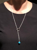 Sparkle Loop Thru Necklace