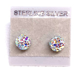 Sparkle Stud Earrings 6mm