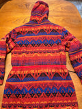 Navajo Print Wool Jacket