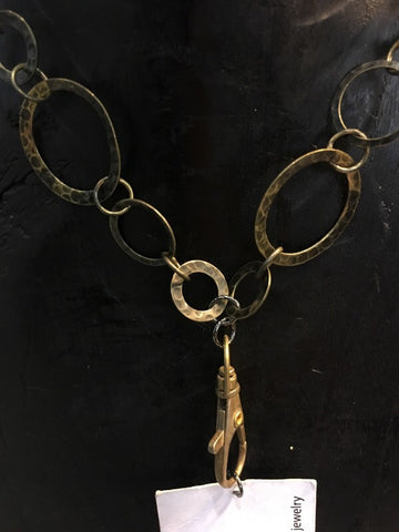 Breakaway Lanyard - Hammered Antique Bronze