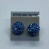 Sparkle Stud Earrings 10mm