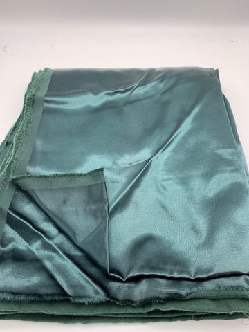 Kasha Satin Lining Forest Green