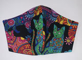 Colourful Cats - FACE MASK